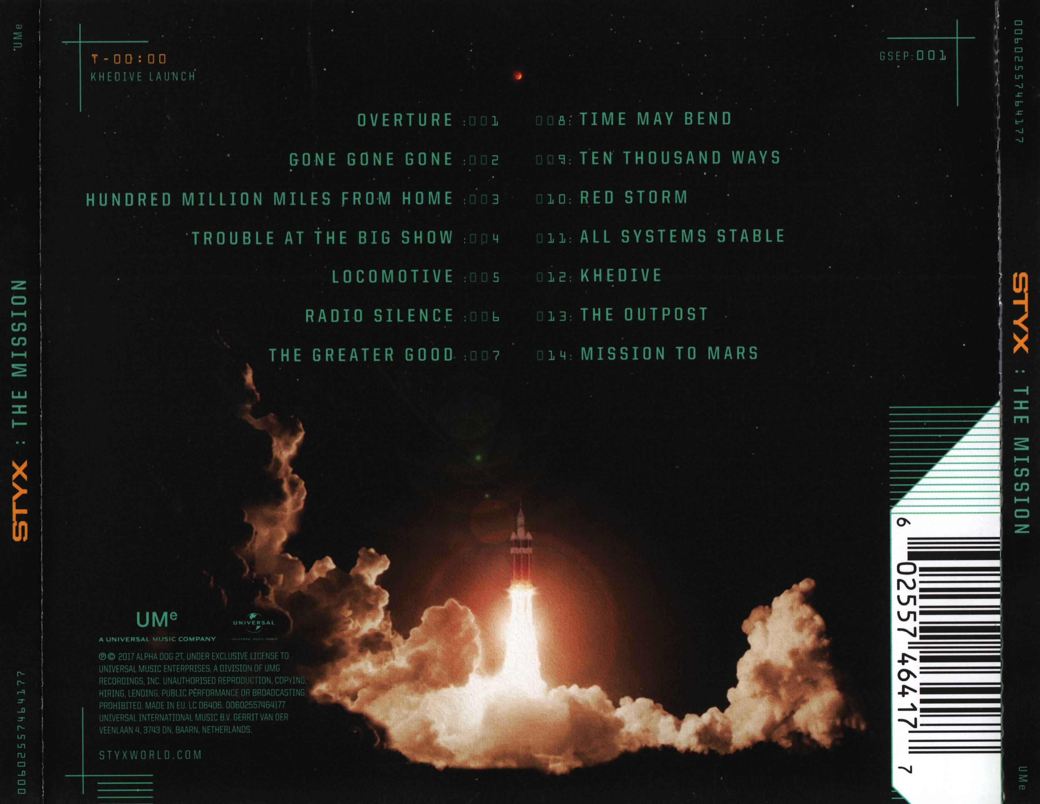 Styx  The Mission : Back